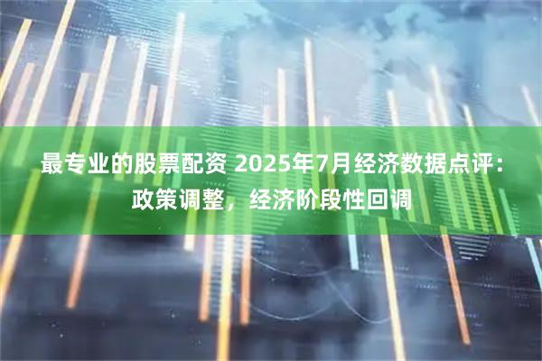 最专业的股票配资 2025年7月经济数据点评：政策调整，经济阶段性回调